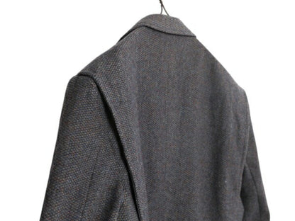 90s USA製 ペンドルトン ツイード テーラード ジャケット メンズ M 程/ オールド PENDLETON ブレザー ウール 本革 レザー エルボーパッチ
