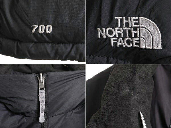 ノースフェイス ヌプシ ダウン ベスト レディース S The North face アウトドア NUPTSE 700フィル フルジップ 重ね着 前開き パッカブル 黒