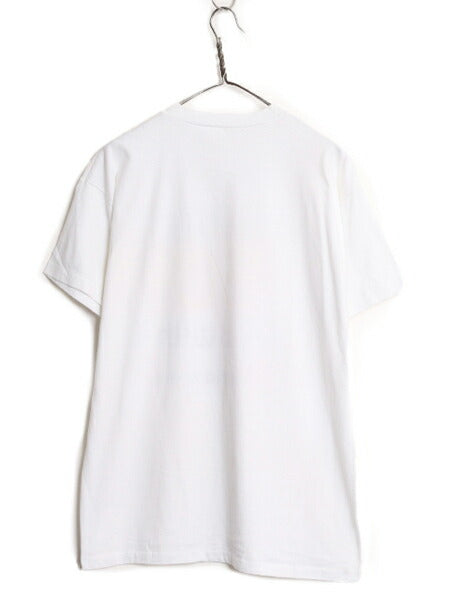 80s ジョーク メッセージ プリント 半袖 Tシャツ メンズ XL 程/ 古着 80年代 ヴィンテージ 大きいサイズ シングルステッチ グラフィック 白