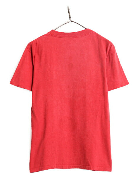 80s USA製 オハイオ 2段 カレッジ プリント Tシャツ メンズ L 古着 アルテックス ヴィンテージ ヘビーウェイト シングルステッチ コットン