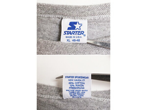 90s USA製 MLB オフィシャル スターター ドジャース プリント 半袖Tシャツ メンズ XL / 90年代 オールド シングルステッチ ヘビーウェイト