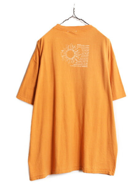 デッドストック 90s USA製 メッセージ アート プリント 半袖 Tシャツ メンズ XL / 新品 90年代 オールド シングルステッチ ヘビーウェイト