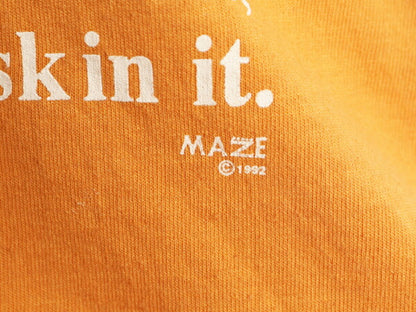 デッドストック 90s USA製 メッセージ アート プリント 半袖 Tシャツ メンズ XL / 新品 90年代 オールド シングルステッチ ヘビーウェイト