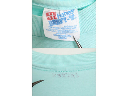 90s USA製 ネコ アート イラスト プリント 半袖 Tシャツ メンズ レディース M / オールド シングルステッチ アニマル ヘビーウェイト 企業