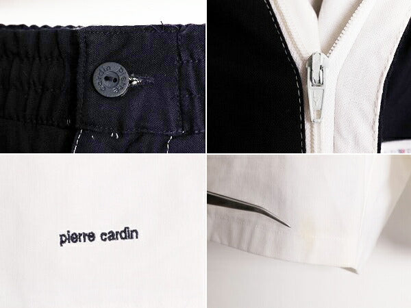 90s ピエールカルダン デザイン ショートパンツ メンズ L / オールド Pierre Cardin スイム ショーツ 短パン 海パン 水陸両用 マルチカラー