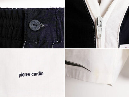 90s ピエールカルダン デザイン ショートパンツ メンズ L / オールド Pierre Cardin スイム ショーツ 短パン 海パン 水陸両用 マルチカラー