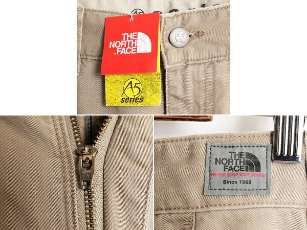 デッドストック ノースフェイス コットン チノ カーゴ パンツ メンズ 34 / The North Face A5 アウトドア ノータック ストレート チノパン