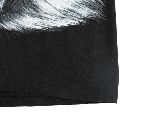 90s USA製 ウルフ オールオーバー プリント 半袖 Tシャツ メンズ XL 90年代 オールド アニマル アート シングルステッチ オオカミ ブラック