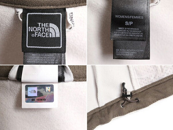 US企画 ノースフェイス APEX ソフトシェル ジャケット レディース S / 古着 The North Face アウトドア 裏 フリース ブルゾン フルジップ