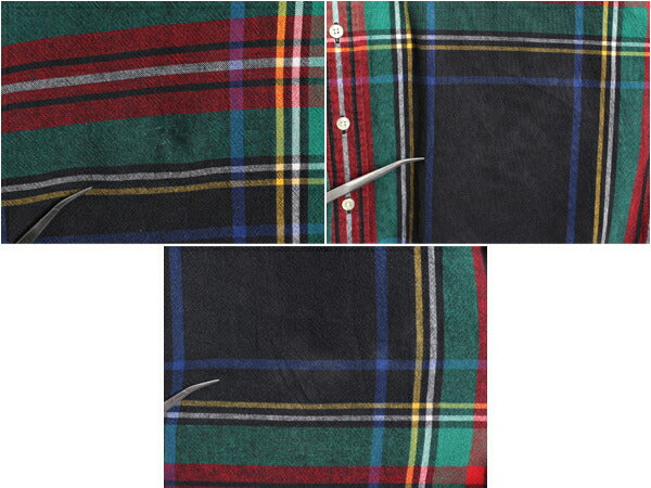 90s OLD GAP チェック 長袖 ボタンダウン シャツ メンズ XL / 90年代 オールド ギャップ コットン キャンバス マルチカラー 大きいサイズ