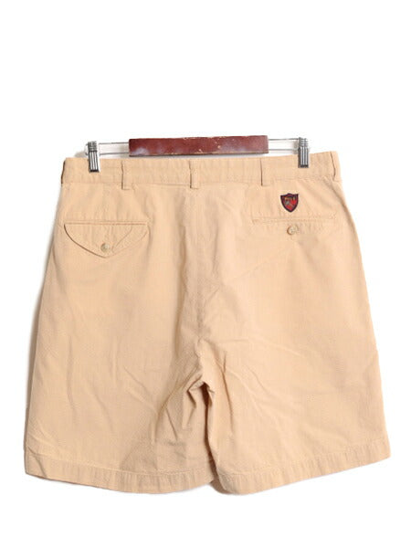 90s ポロ ゴルフ ラルフローレン シアサッカー ショートパンツ メンズ 34 / 古着 90年代 オールド POLO GOLF ショーツ 短パン ツータック