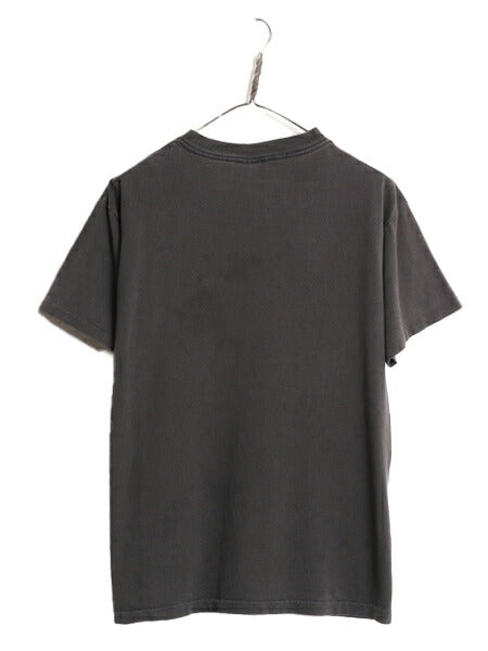 90s USA製 コカコーラ プリント 半袖 Tシャツ メンズ L / 90年代 オールド シロクマ キャラクター 半袖Tシャツ 企業物 Coca Cola ブラック