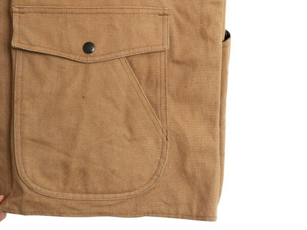 80s 90s USA製 ウールリッチ ダック ハンティング ベスト メンズ XL / ヴィンテージ Woolrich 重ね着 前開き ツートン 大きいサイズ ワーク