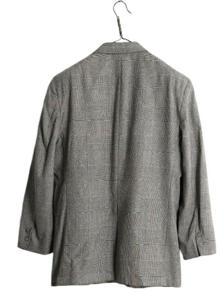 80s USA製 ブルックスブラザーズ テーラード ジャケット メンズ M 古着 ヴィンテージ 段返り 3ボタン BROOKS BROTHERS ブレザー チェック