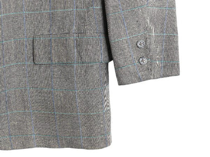 80s USA製 ブルックスブラザーズ テーラード ジャケット メンズ M 古着 ヴィンテージ 段返り 3ボタン BROOKS BROTHERS ブレザー チェック