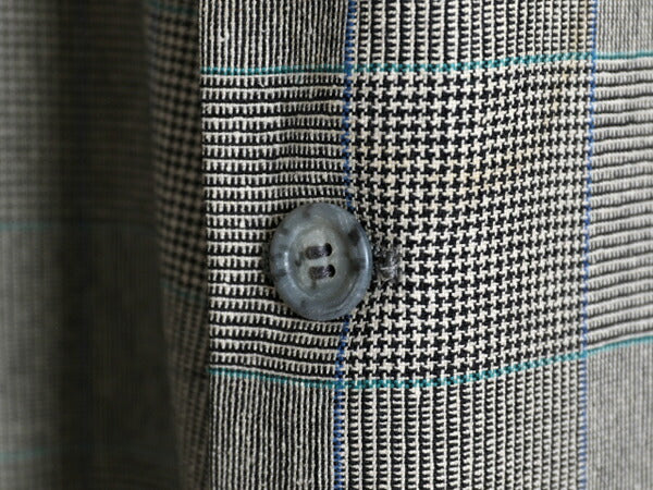 80s USA製 ブルックスブラザーズ テーラード ジャケット メンズ M 古着 ヴィンテージ 段返り 3ボタン BROOKS BROTHERS ブレザー チェック