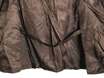 70s USA製 ジバンシィ ツイード テーラード ジャケット メンズ M 程 古着 70年代 ヴィンテージ 顔タグ GIVENCHY Macy's ウール ブレザー 茶