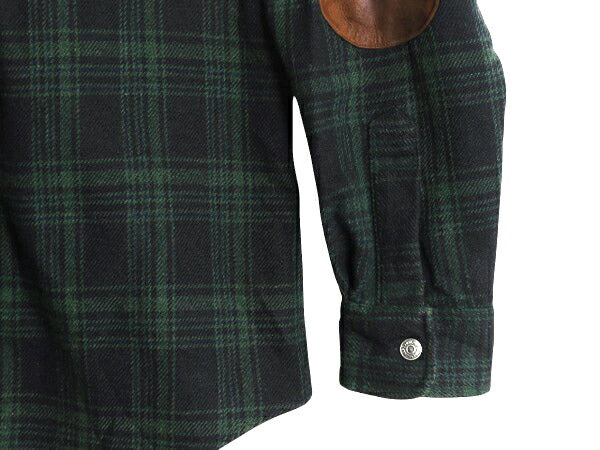 70s チャップス ラルフローレン チェック ウール シャツ メンズ M 古着 ヴィンテージ CHAPS ポロ 長袖シャツ ハンティング シューティング