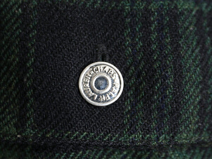 70s チャップス ラルフローレン チェック ウール シャツ メンズ M 古着 ヴィンテージ CHAPS ポロ 長袖シャツ ハンティング シューティング