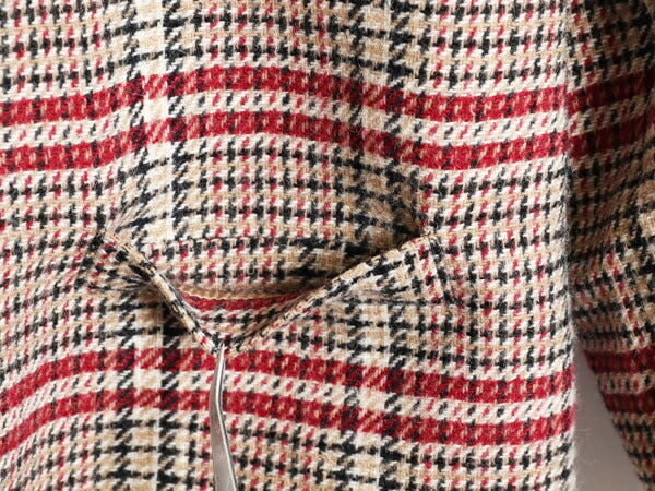 デッドストック 70s USA製 ペンドルトン ツイード テーラード ジャケット レディース XL ヴィンテージ PENDLETON ブレザー チェック ウール