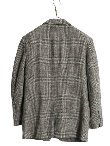 80s USA製 ブルックスブラザーズ テーラード ジャケット メンズ M ヴィンテージ BROOKS BROTHERS 100% キャメル ヘアー ブレザー チェック