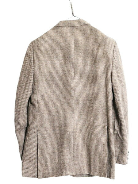 80s USA製 ジバンシィ ツイード テーラード ジャケット メンズ L / ヴィンテージ GIVENCHY ウール ブレザー マルチカラー ユニオンメイド