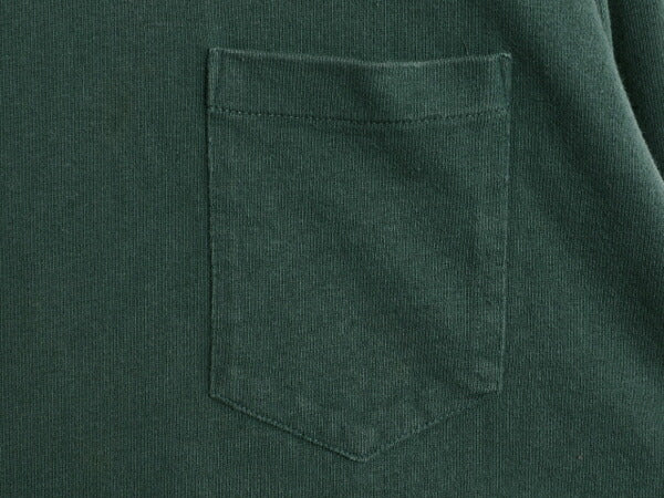90s USA製 ポロ ラルフローレン タートルネック ポケット付き 長袖 Tシャツ メンズ L オールド ロンT ラガーシャツ 素材 ヘビーウェイト 緑