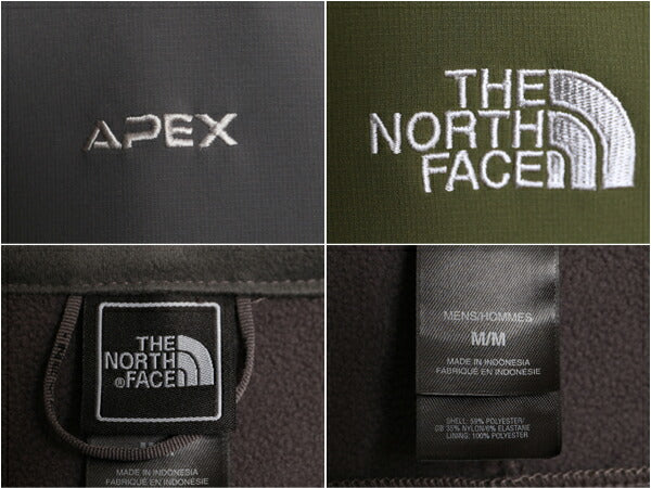 US企画 ノースフェイス APEX ソフトシェル ジャケット メンズ M / The North face アウトドア ストレッチ 裏 フリース フルジップ ブルゾン