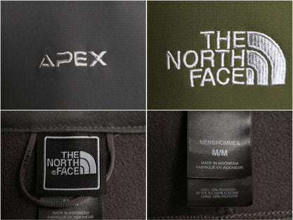 US企画 ノースフェイス APEX ソフトシェル ジャケット メンズ M / The North face アウトドア ストレッチ 裏 フリース フルジップ ブルゾン