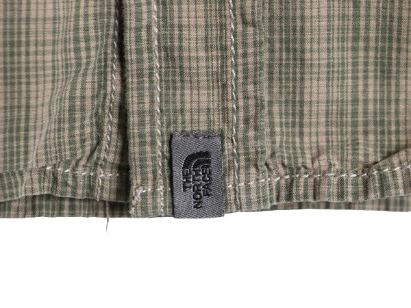 ノースフェイス チェック 長袖 シャツ メンズ L / 古着 The North Face A5シリーズ アウトドア ポケット付き 長袖シャツ マルチカラー 薄手
