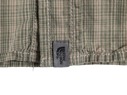 ノースフェイス チェック 長袖 シャツ メンズ L / 古着 The North Face A5シリーズ アウトドア ポケット付き 長袖シャツ マルチカラー 薄手
