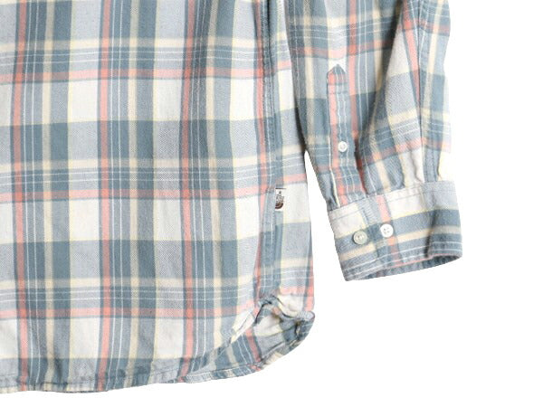 ノースフェイス チェック 長袖 フランネル シャツ メンズ XL THE NORTH FACE アウトドア 長袖シャツ ネルシャツ 大きいサイズ マルチカラー