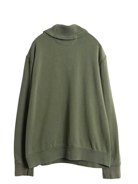 00s ポロ ラルフローレン ショールカラー スウェット メンズ XL / オールド ヴィンテージ モデル トレーナー ミリタリー ジープセーター 緑