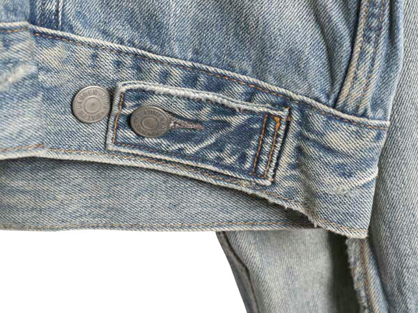 ポロ ラルフローレン デニム ジャケット メンズ L / 古着 ヴィンテージ 加工 ジージャン ブルゾン 70506 タイプ 4ポケット トラッカー 短丈