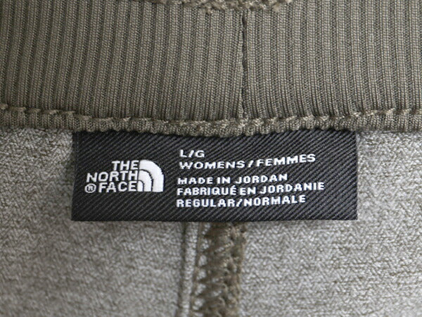 US企画 ノースフェイス アフロディーテ パンツ レディース L / 古着 The North Face アウトドア ストレッチ ストレート イージーパンツ 緑