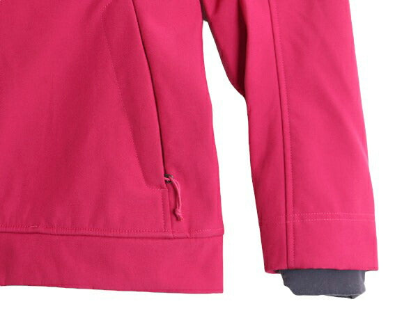 US企画 ノースフェイス APEX ソフトシェル ジャケット レディース M The North Face 裏 ボア パイル フリース ブルゾン フルジップ ピンク
