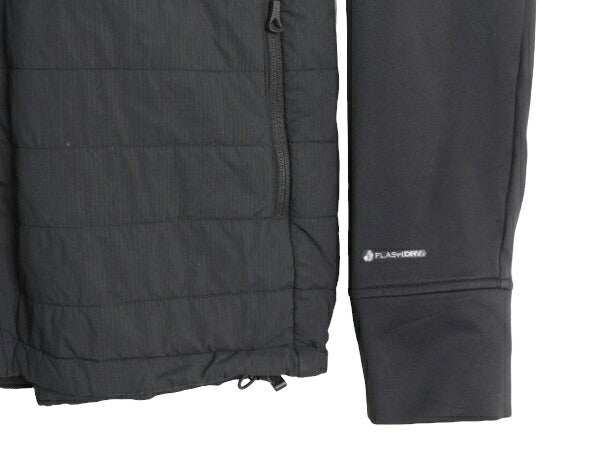 ノースフェイス スティープ シリーズ 中綿 ジャケット メンズ L 程/ 古着 The North Face STEEP SERIES ストレッチ ソフトシェル ブラック