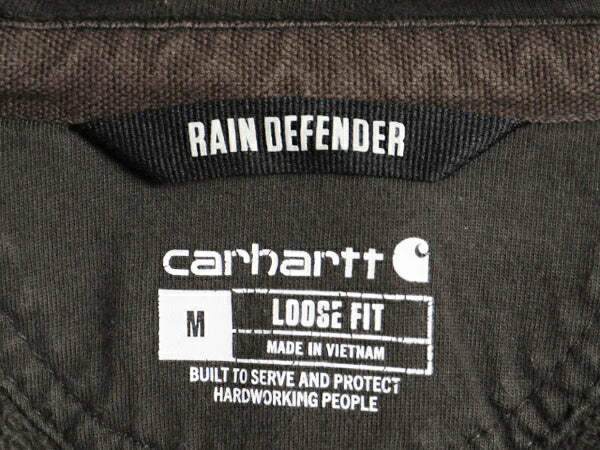 US企画 カーハート スウェット フード パーカー メンズ M / 古着 CARHARTT Rain Defender ヘビーウェイト トレーナー プルオーバー 裏起毛