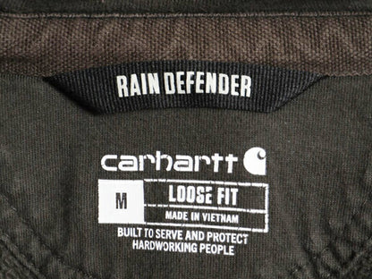 US企画 カーハート スウェット フード パーカー メンズ M / 古着 CARHARTT Rain Defender ヘビーウェイト トレーナー プルオーバー 裏起毛