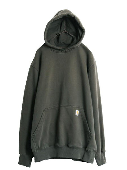US企画 カーハート スウェット フード パーカー メンズ M / 古着 CARHARTT Rain Defender ヘビーウェイト トレーナー プルオーバー 裏起毛