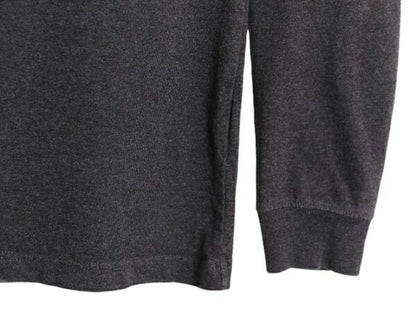 カーハート ポケット付き 長袖 Tシャツ メンズ M 古着 CARHARTT ロンT ワンポイント ポケットT ロゴT ヘビーウェイト クルーネック ポケT