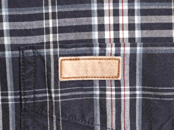 US企画 カーハート チェック 長袖 ボタンダウン シャツ メンズ L 長袖シャツ ワーク コットン ワンポイント ポケット付き マルチカラー BD