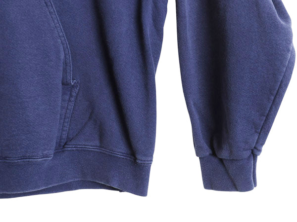 90s ナイキ スモール スウッシュ 刺繍 スウェット フード パーカー メンズ XL / オールド トレーナー プルオーバー 裏起毛 ヘビーウェイト