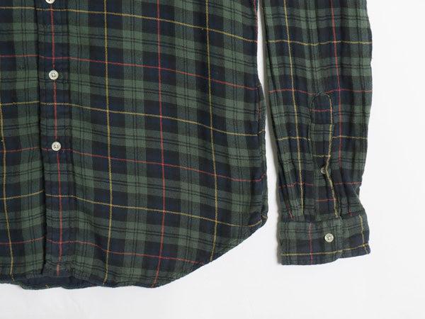 ラルフローレン 長袖 ボタンダウン フランネル シャツ メンズ M ポロ チェック 2レイヤー CLASSIC FIT ネルシャツ ワンポイント ポニー BD