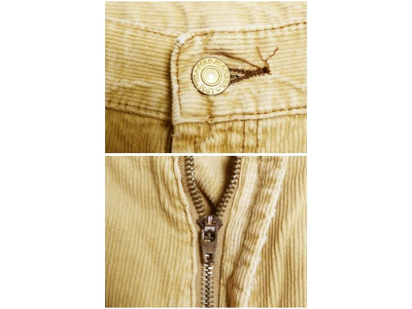 ラルフローレン 細畝 コーデュロイ パンツ メンズ 実寸 36 32 ポロ ストレート ノータック コットン スラックス 革パッチ ボトムス コーズ