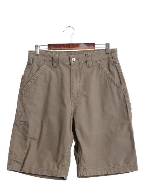カーハート ペインター ショートパンツ メンズ 32 / 古着 コットン キャンバス ショーツ 短パン ダック ワーク ハーフパンツ ワンポイント