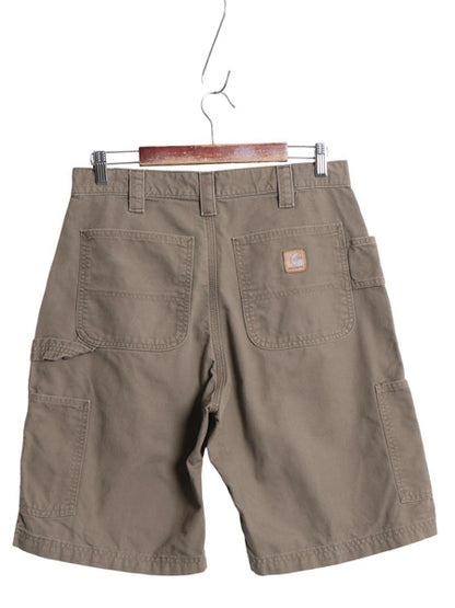 カーハート ペインター ショートパンツ メンズ 32 / 古着 コットン キャンバス ショーツ 短パン ダック ワーク ハーフパンツ ワンポイント