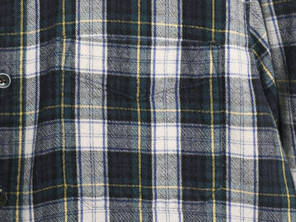 00s エルエルビーン チェック 長袖 ボタンダウン フランネル シャツ メンズ M / 古着 オールド アウトドア コットン ネルシャツ 長袖シャツ