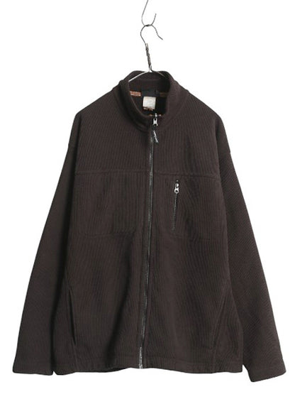 00s パタゴニア シンチラ コーデッド ジャケット メンズ XL オールド 03年製 フリース コーデュロイ アウトドア ブルゾン 大きいサイズ 茶
