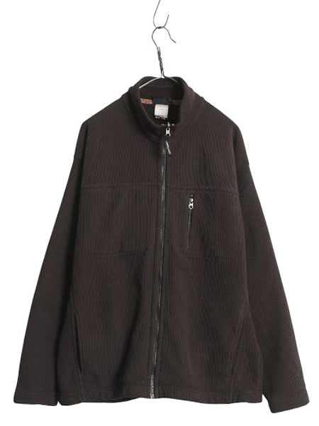 00s パタゴニア シンチラ コーデッド ジャケット メンズ XL オールド 03年製 フリース コーデュロイ アウトドア ブルゾン 大きいサイズ 茶